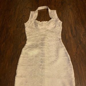 Beautiful Silver dress from Hot Miami Styles